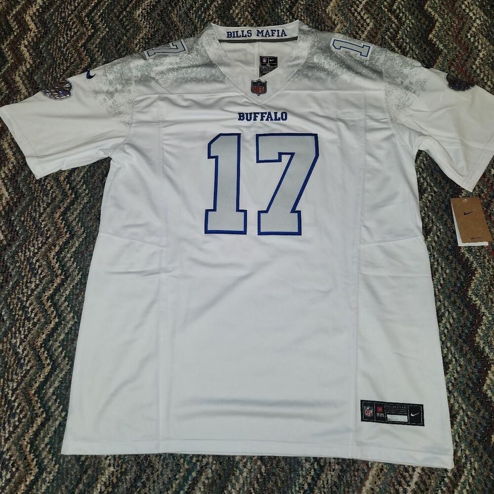Nike Buffalo Bills' Josh Allen Cold Front Rivalries Jersey